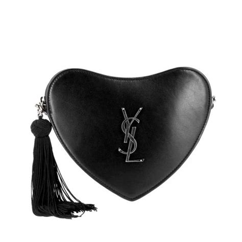 borsa a cuore ysl|borsa saint laurent outlet.